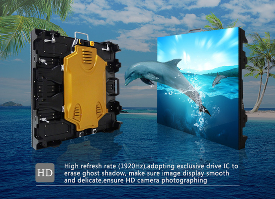 High Resolution P10 Outdoor Full Color Led Display Energy Saving